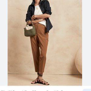 BR High-Rise AirStretch Pull-On Taper Pant Golden L